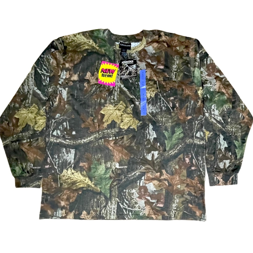 Vintage Camo Shirt Mens 2XL Fielding Hunting Hiking Outdoors Utilit NEW!